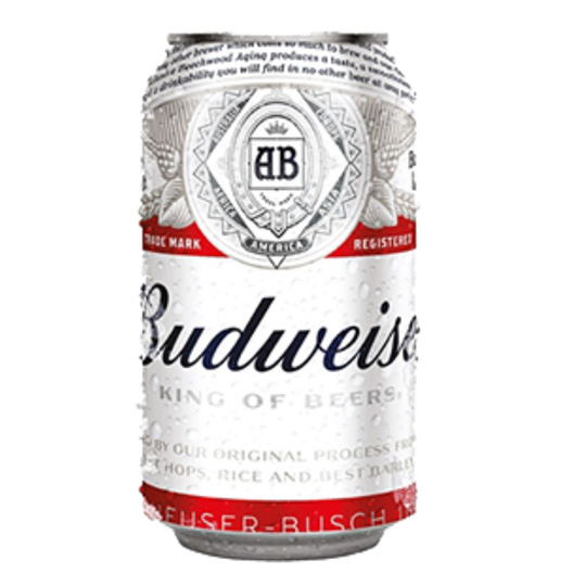 Budweiser can