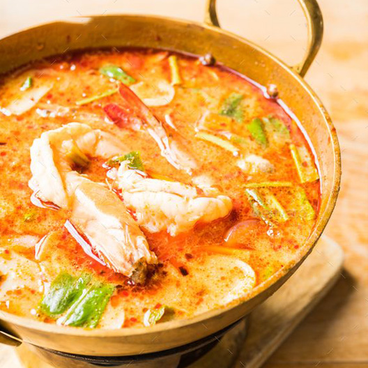 River Prawn Spicy Soup