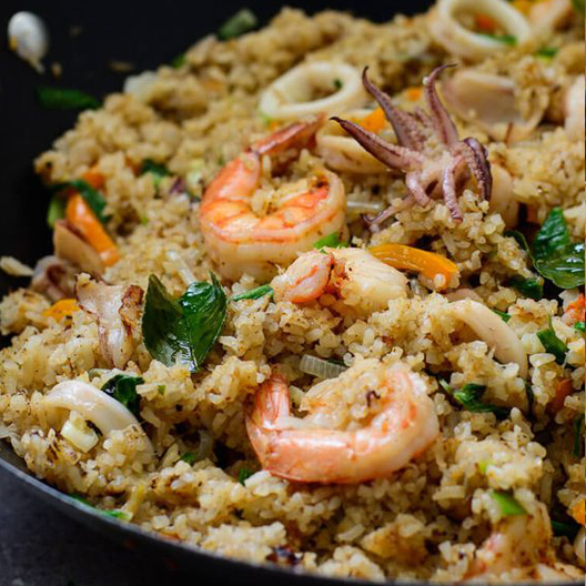 Seafood Coconut Rice