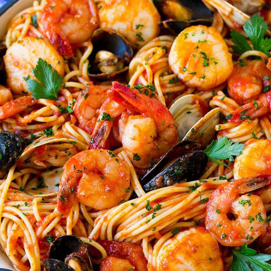 Seafood Spaghetti