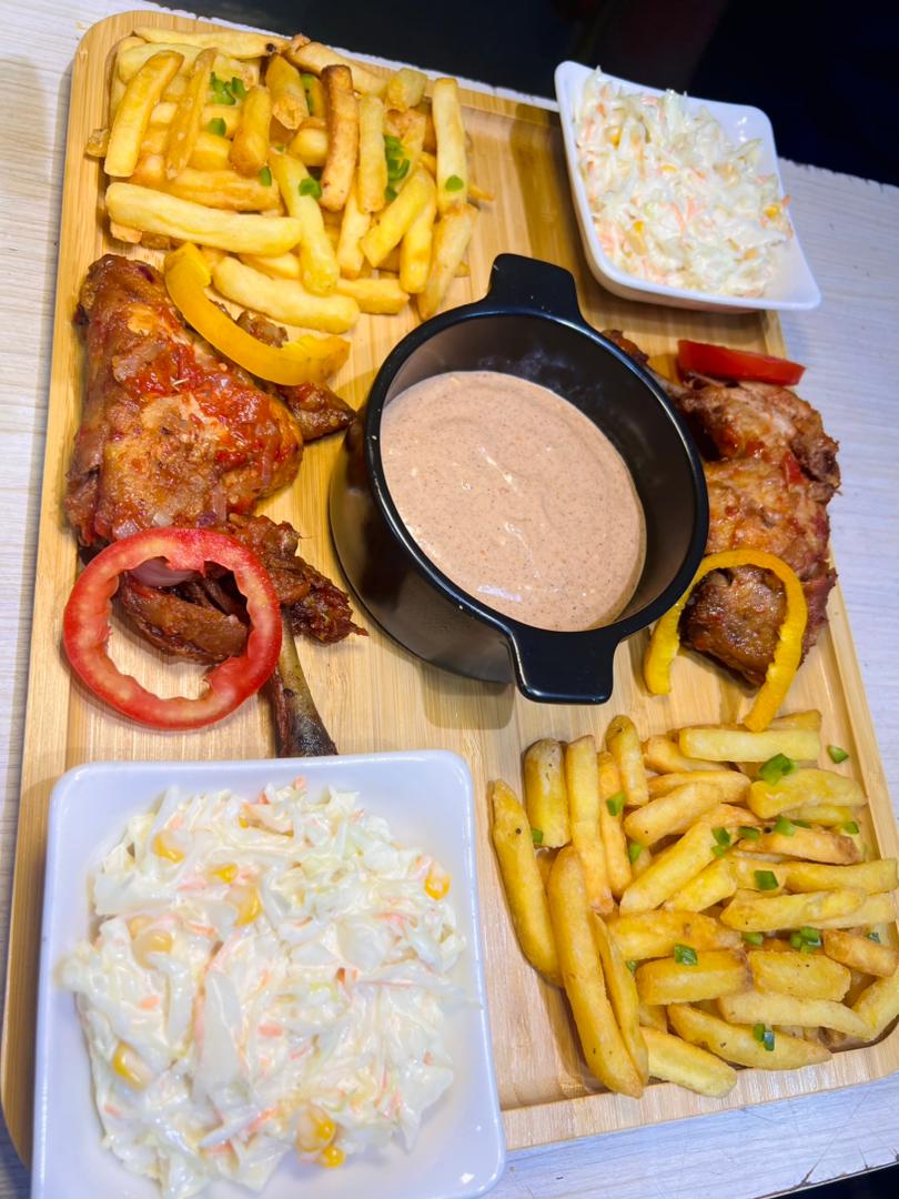 Chicken and Chips Double