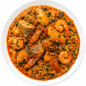 Seafood Porridge Yam