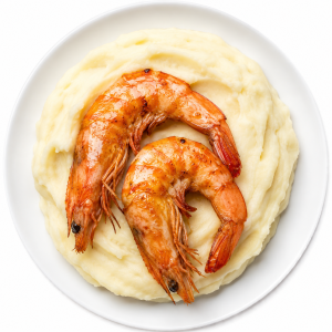 Mashed Potato (2 Prawns)