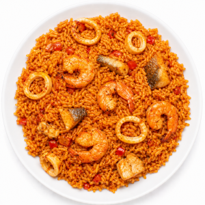 Seafood Jollof