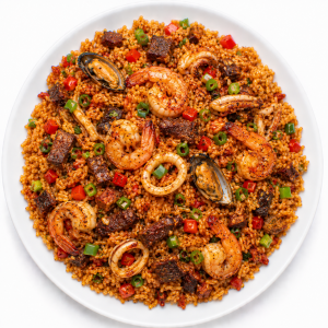 Seafood Asun Rice